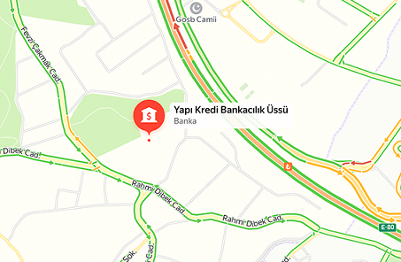 YK Teknoloji ofis konumu haritası